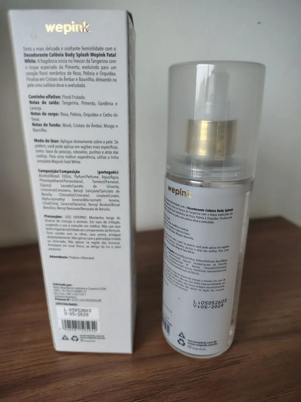 body splash wepink fatal white 200ml - Foto 2