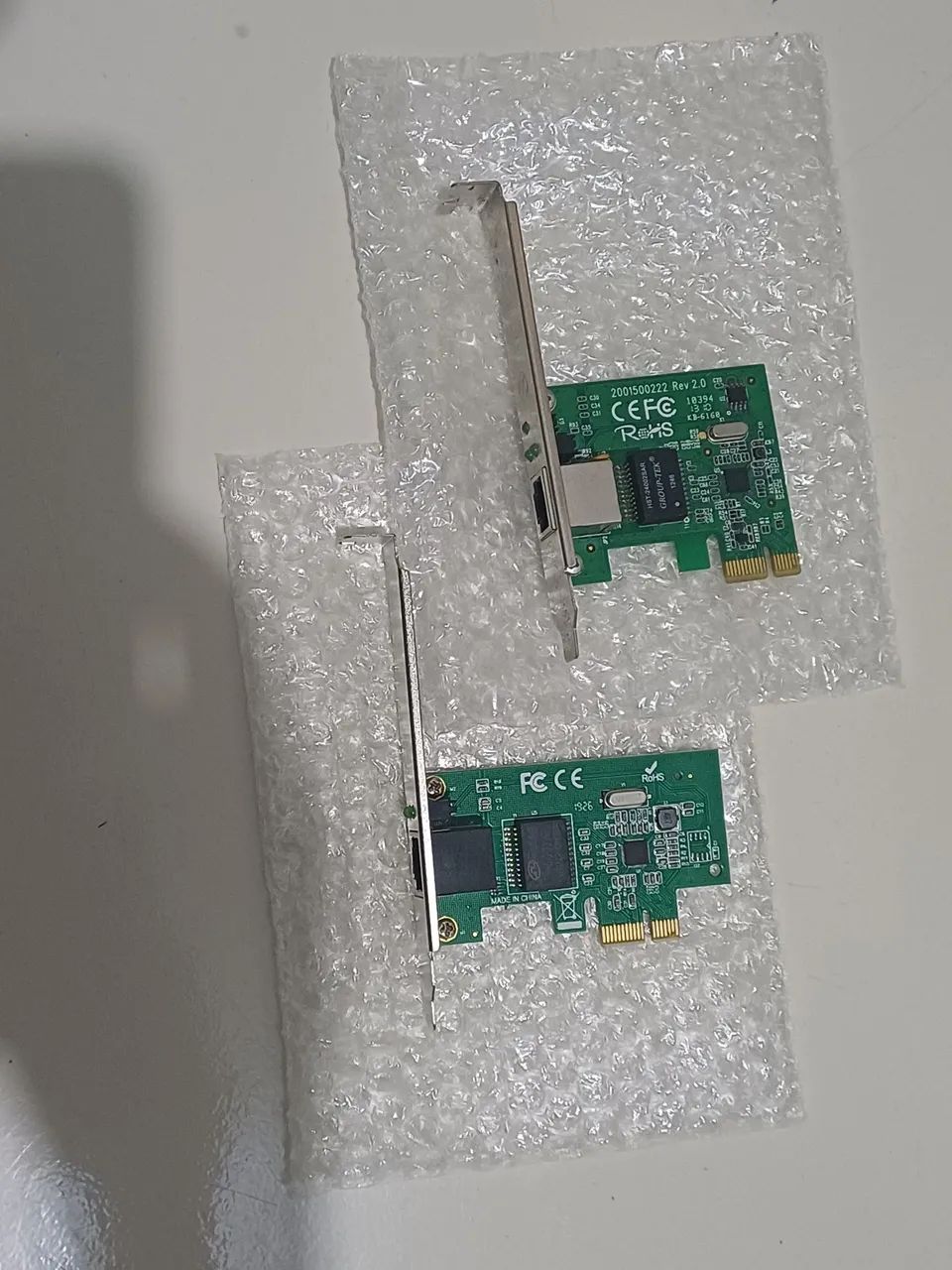 KIT PLACAS DE REDE GIGABIT ETHERNET  - Foto 2