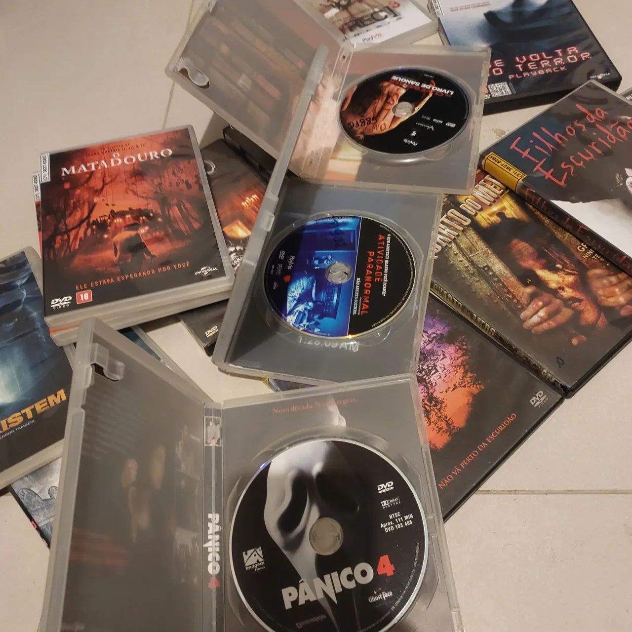 DVD 15 filmes de terror - Foto 3