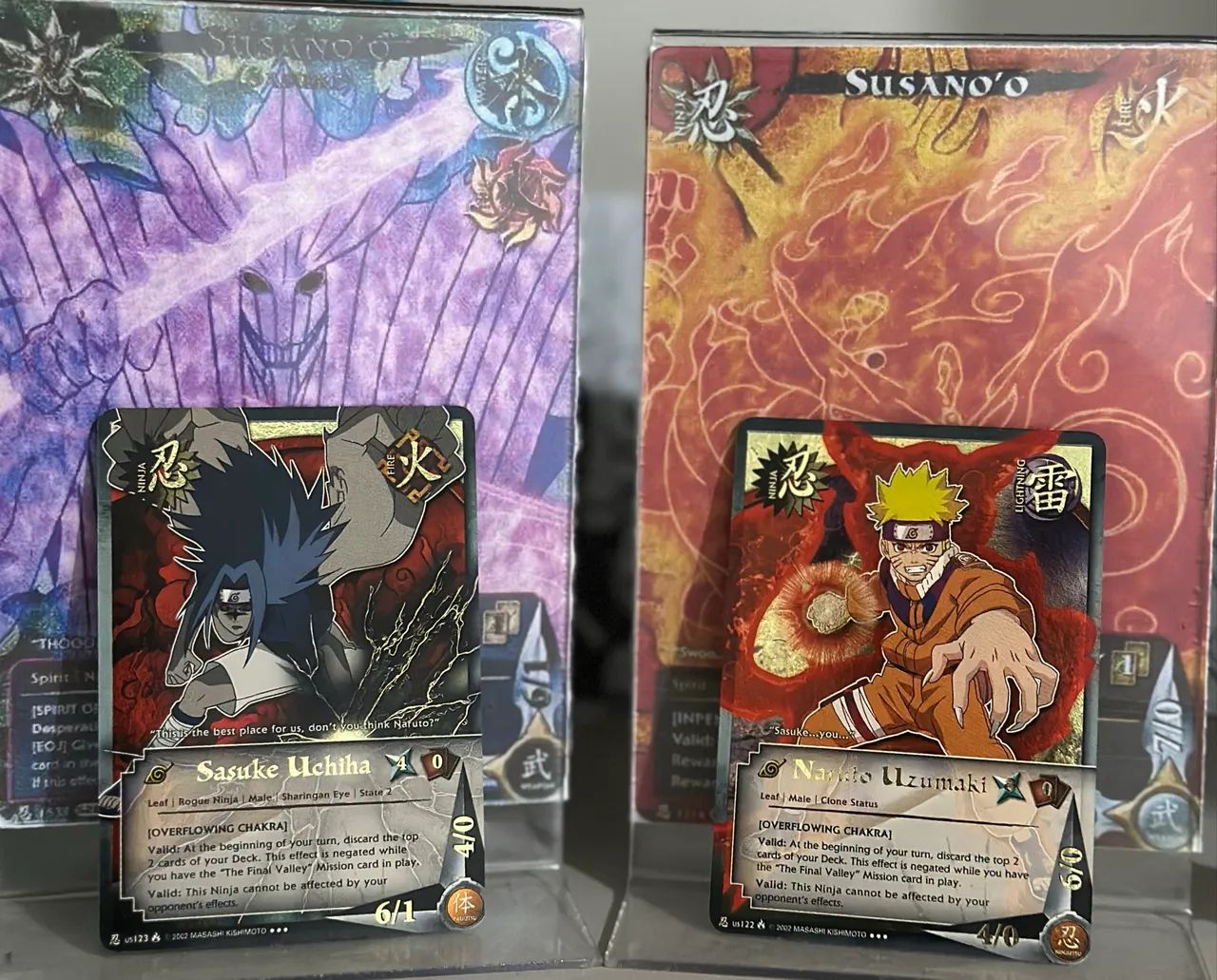 Cards Naruto Ccg - Naruto & Sasuke  - Foto 2