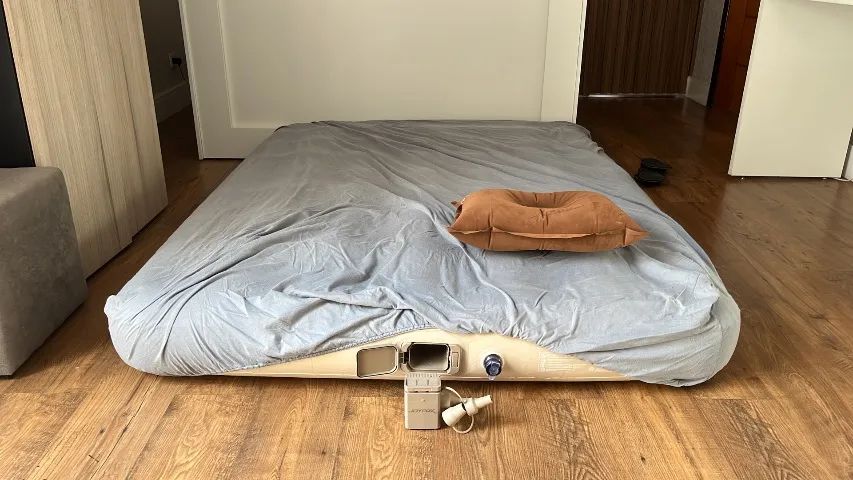 Colchão automático casal queen joyfox camping - Foto 4