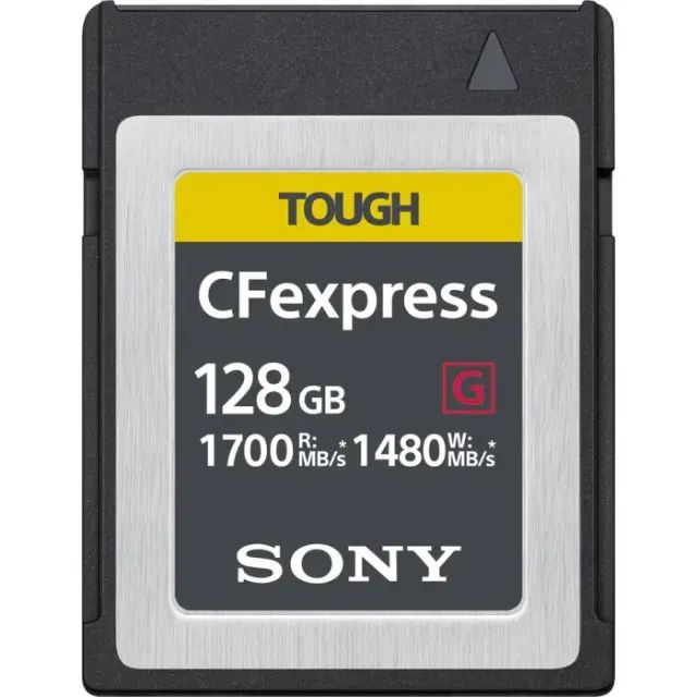 Cartão de Memória CFexpress Sony 128GB Type B TOUGH 1700MB/s (Produto Novo)