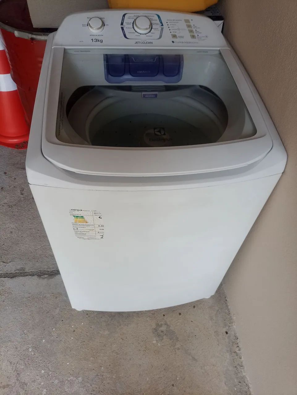 Máquina funcionando 
