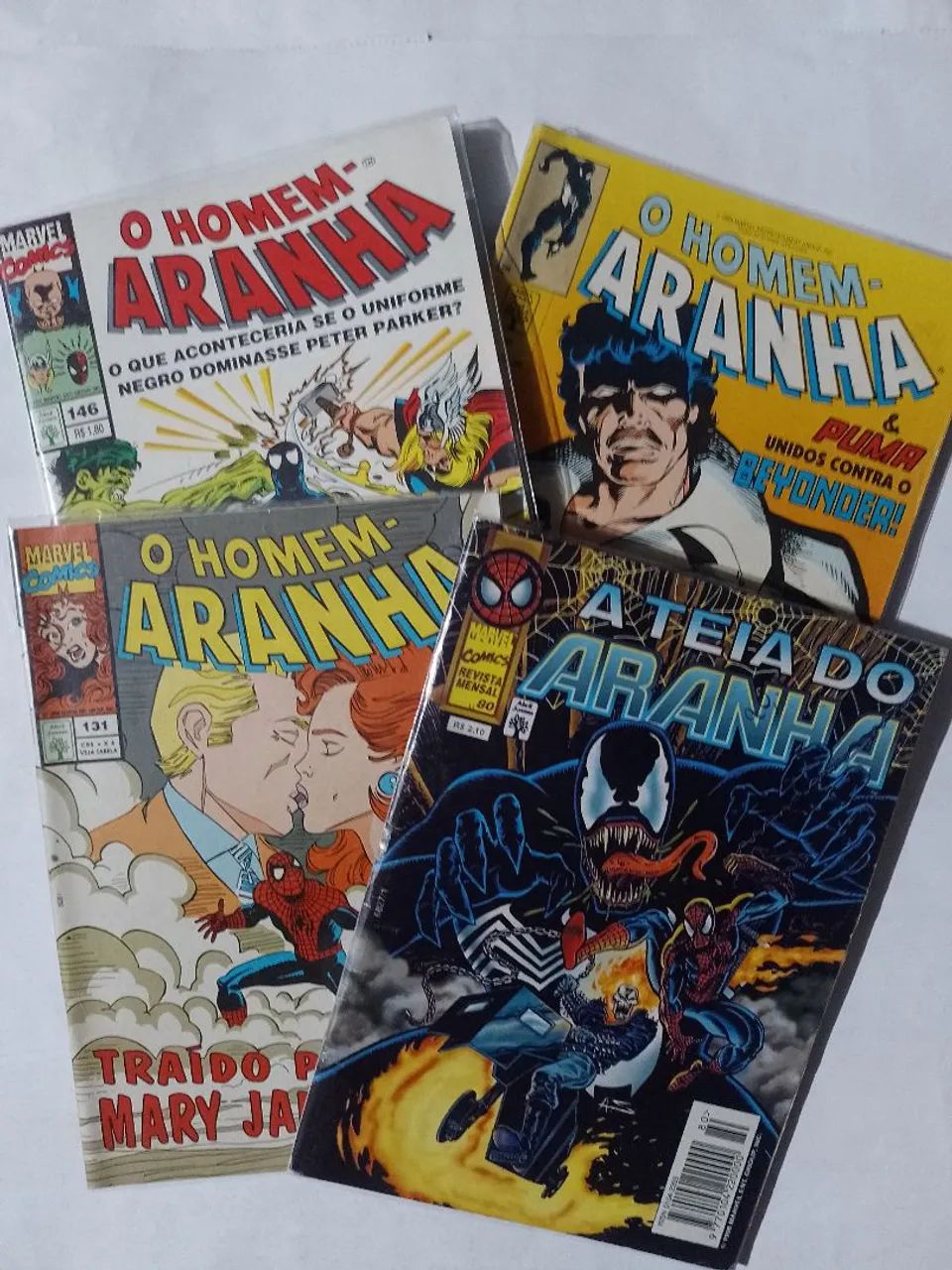 HQs MARVEL COMICS LOTE DE(4) - ED. ABRIL - Foto 5