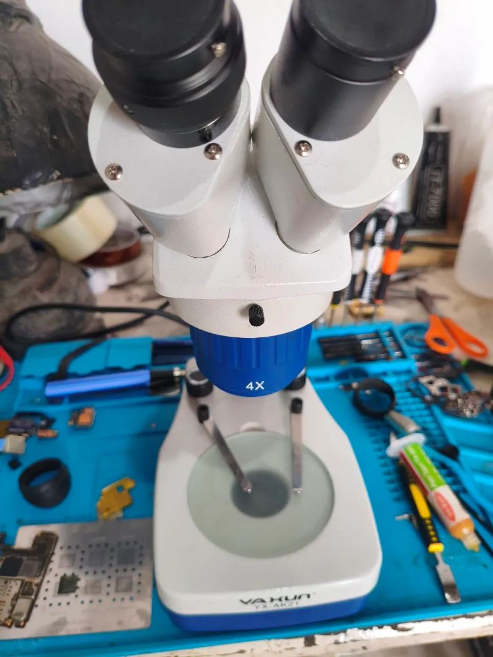 Microscópio Yaxun YX-AK21  - Foto 4