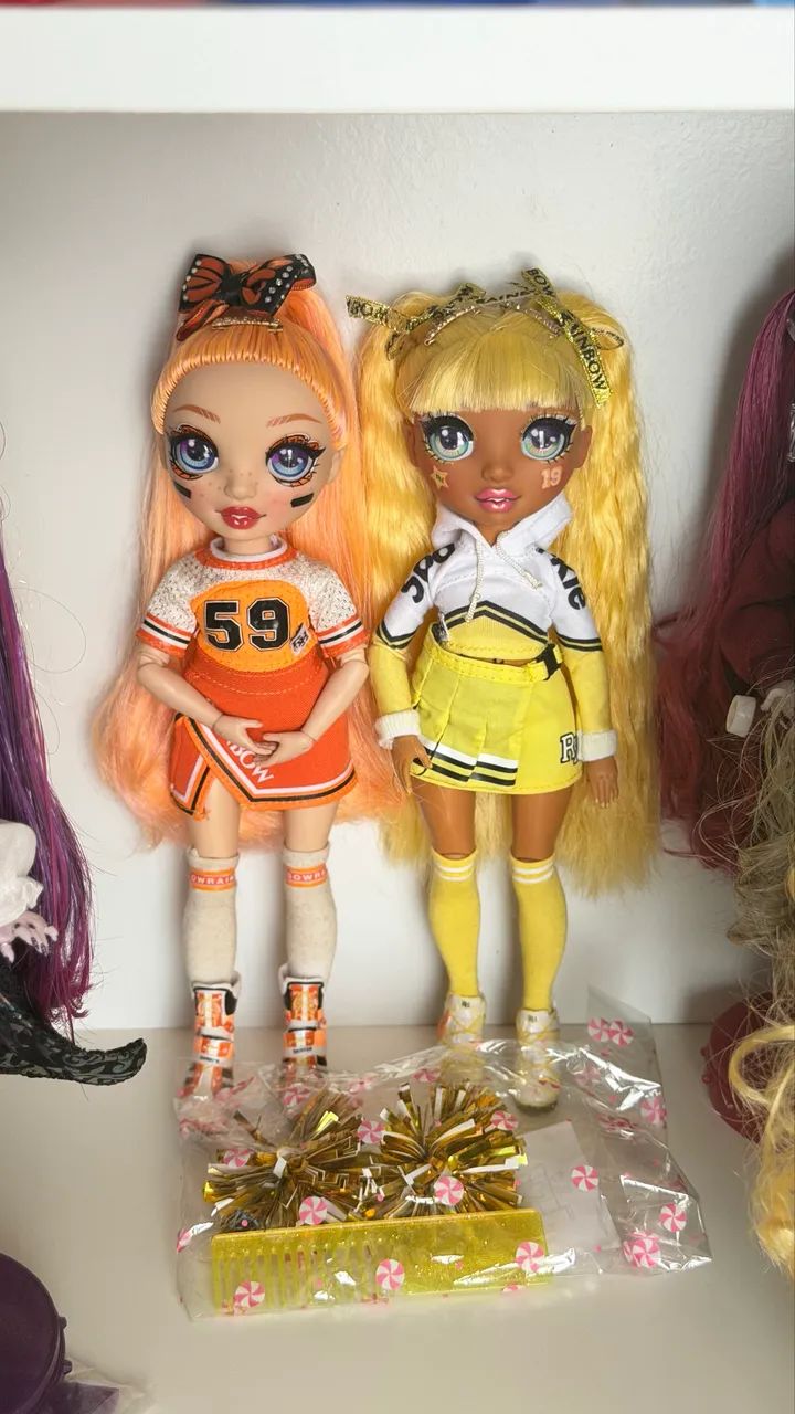 Boneca Rainbow High Sunny e Poppy
