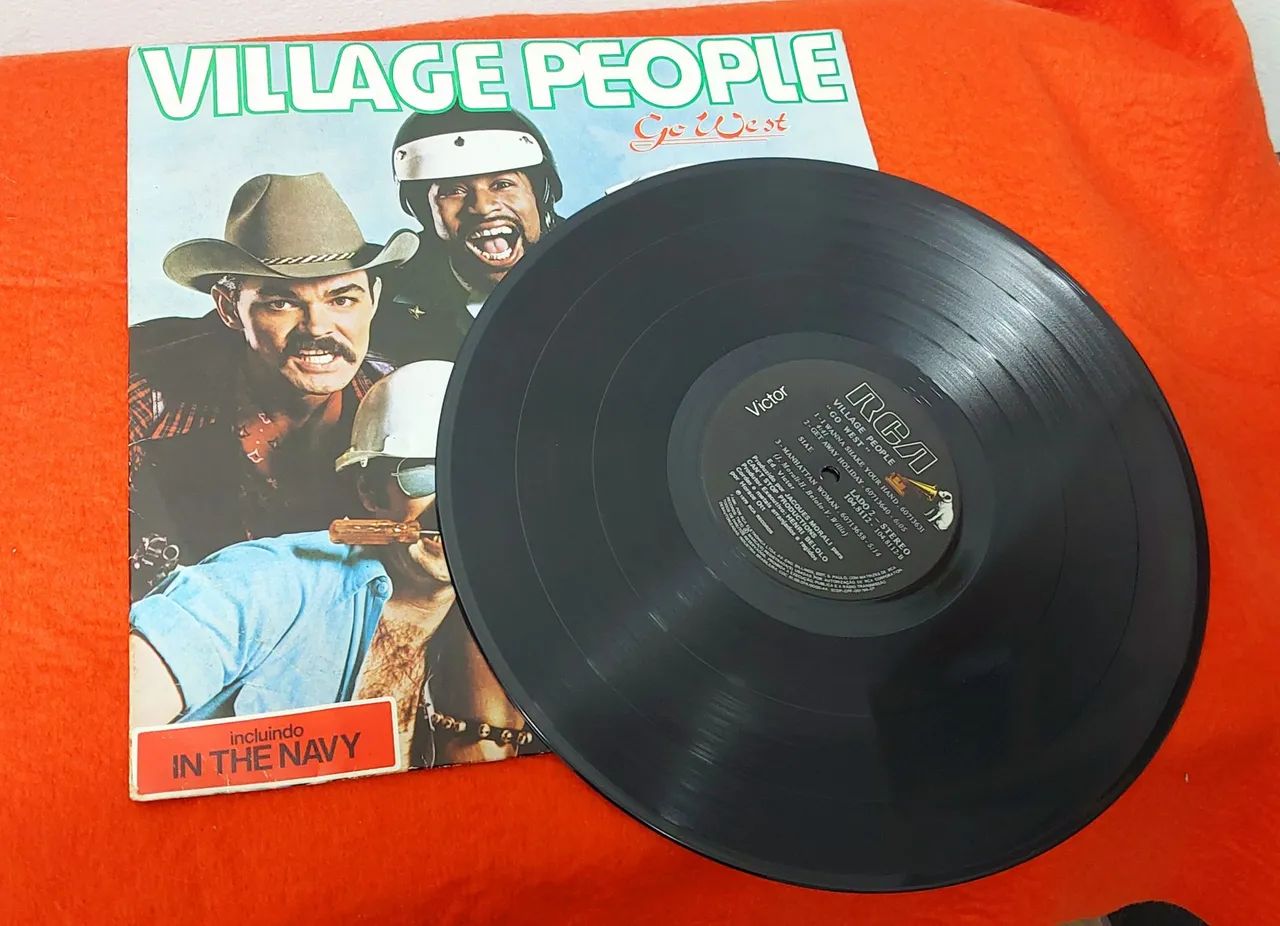 Village People disco de vinil 