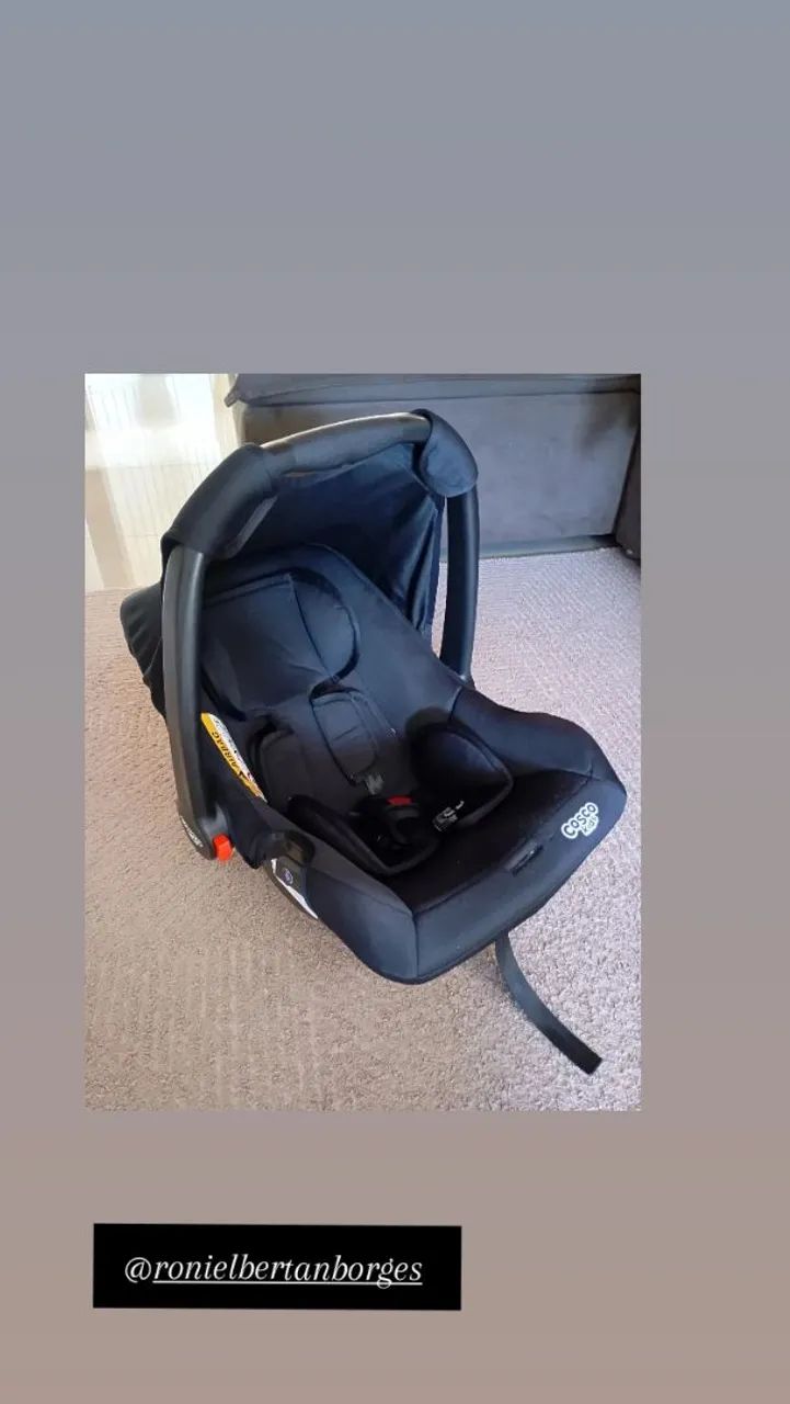 Carrinho de bebê+bebê conforto  - Foto 3