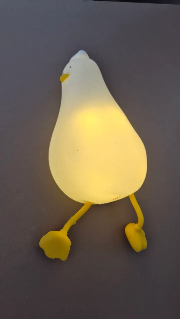 Luminária Pato de silicone da imaginarium