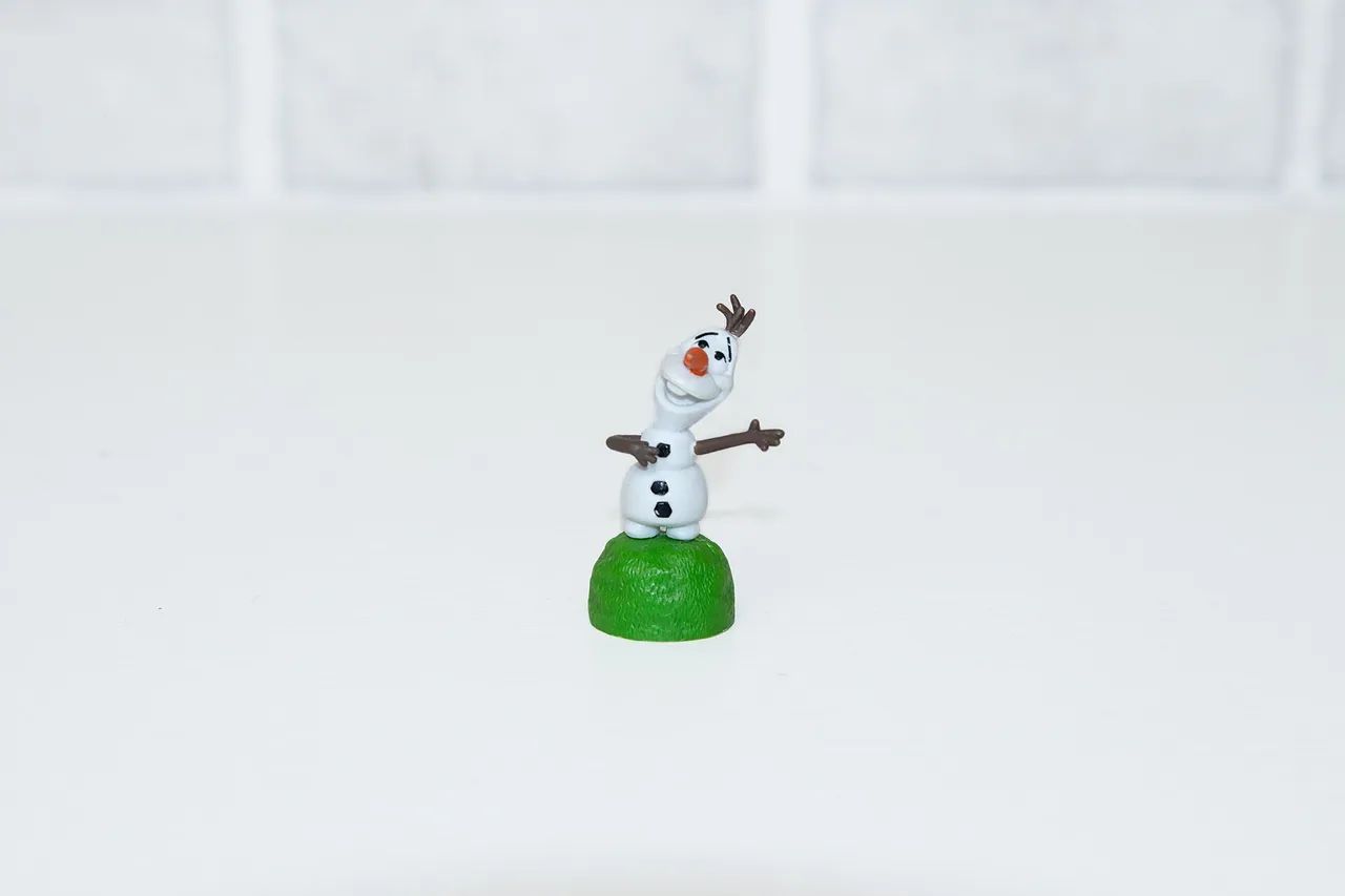 Miniatura boneco Olaf frozen