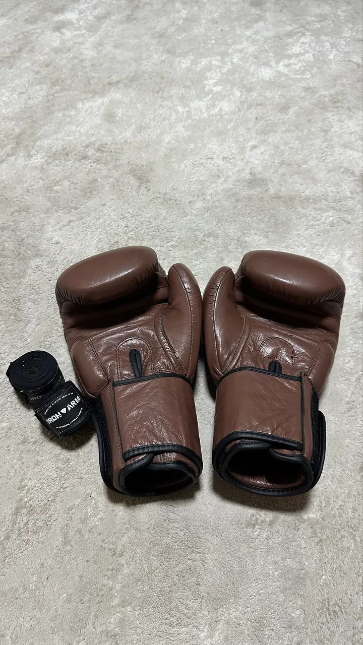Luvas de Boxe Iron Arm e Bandagens - Foto 2