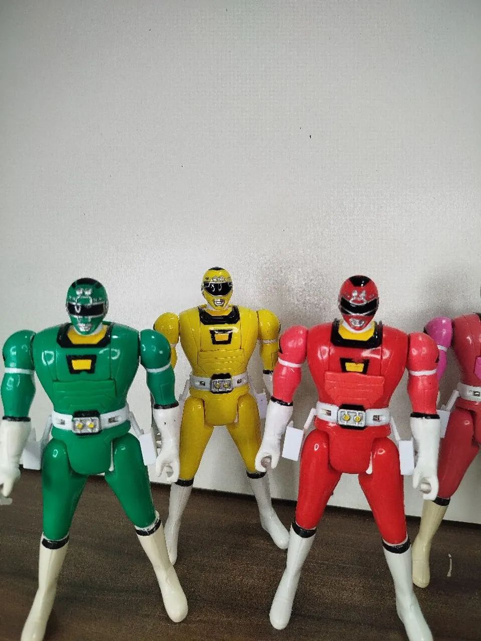 Lote Power Rangers Turbo Flip Head Bandai 1997 - Peças e