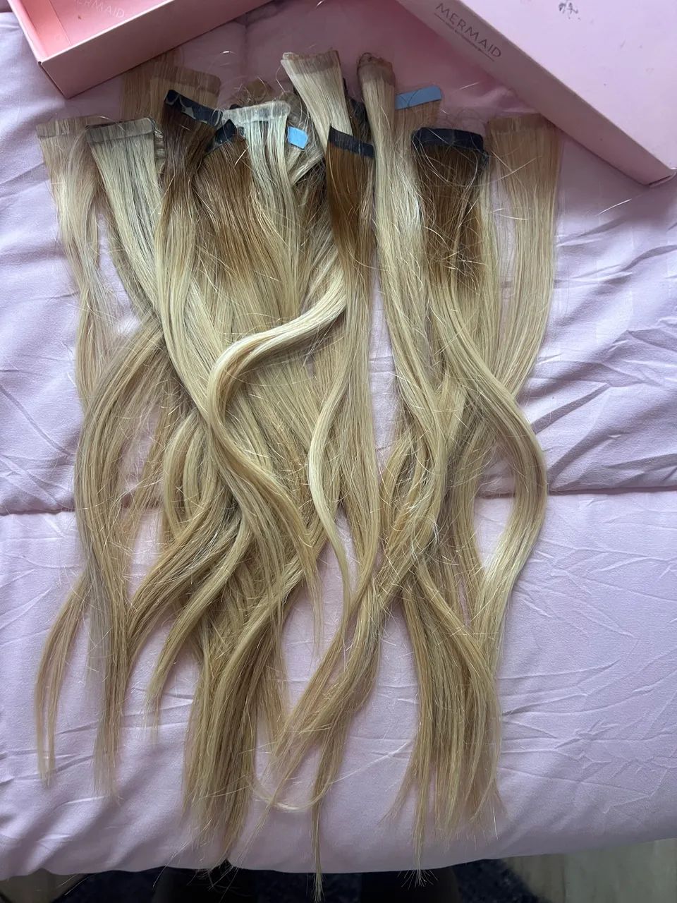 Mega hair loiro  - Foto 5