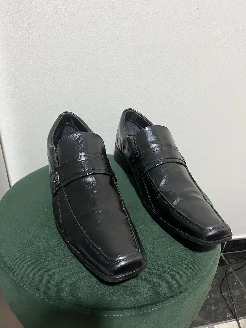 Sapato Social Bertelli Preto Com Caixa 48 - Foto 3