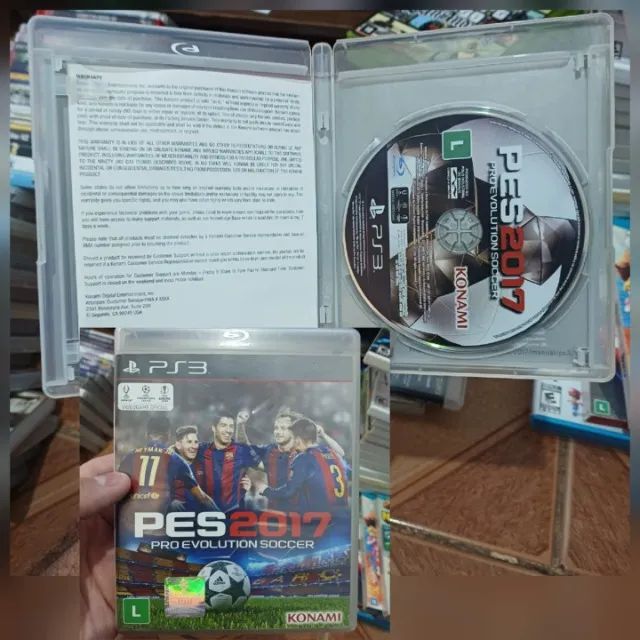 Jogo PES 2017 - Playstation 3