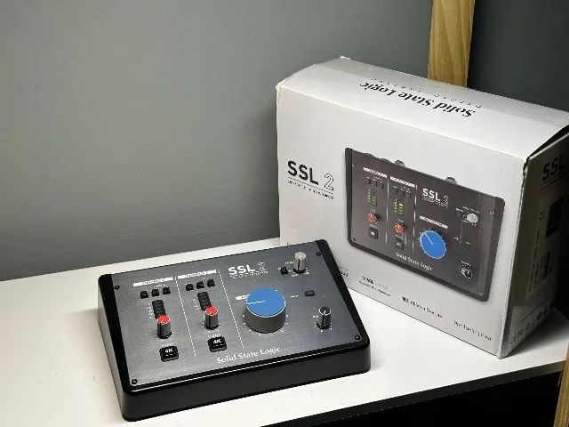 Interface de Áudio SSL2 Solid State Logic | Home Studio Profissional