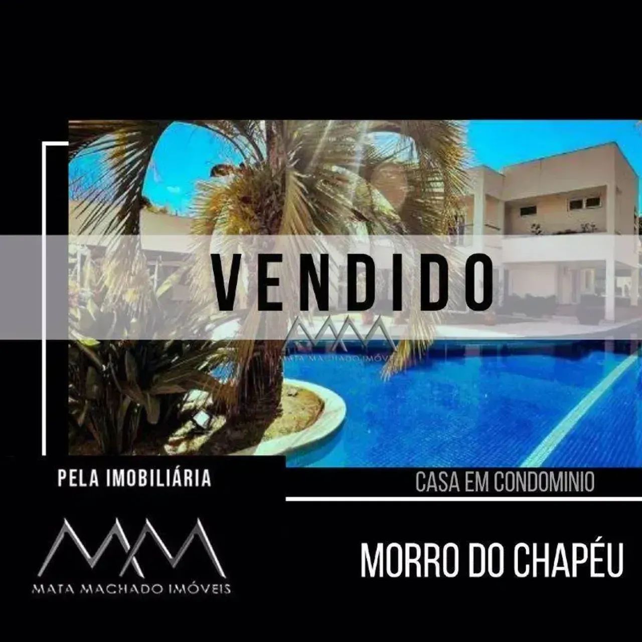 Casa VENDIDA no condomínio Morro do Chapéu