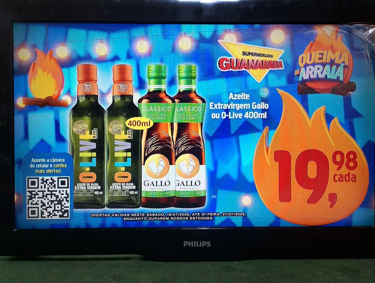 TV PHILIPS 32" n SMART é LCD LEIAM 