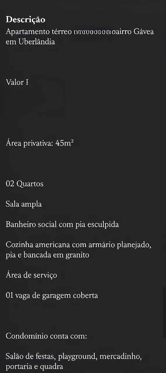 Condomínio Udinese - Gávea Sul 