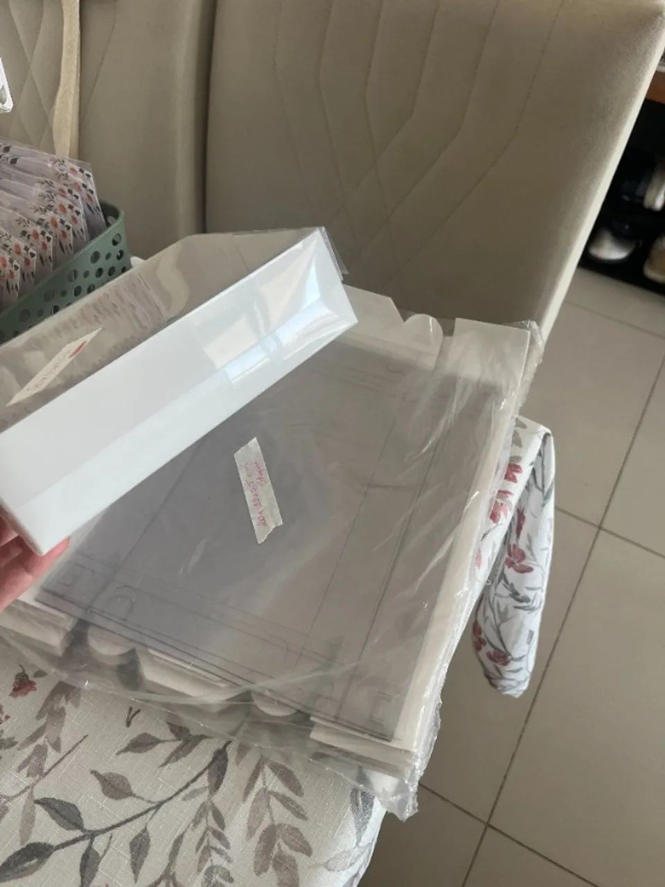 Caixas Branca com Visor  - 20x15x5,5cm - Foto 4