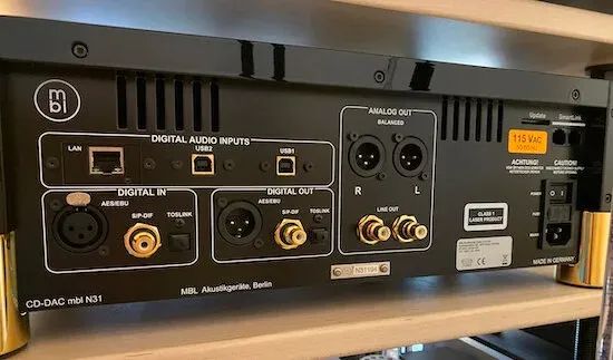 CD PLAYER MBL N31 - Foto 2