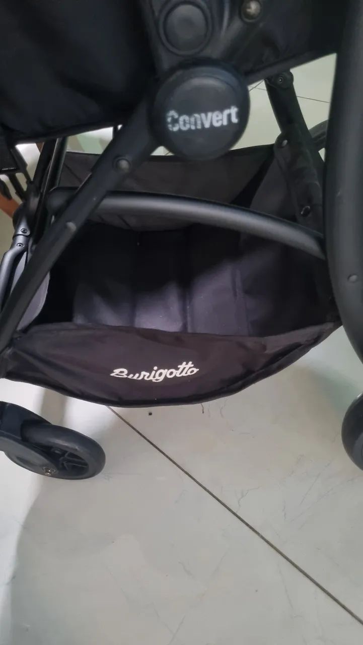 Carrinho de bebê moisés  burigotto modelo convert - Foto 4