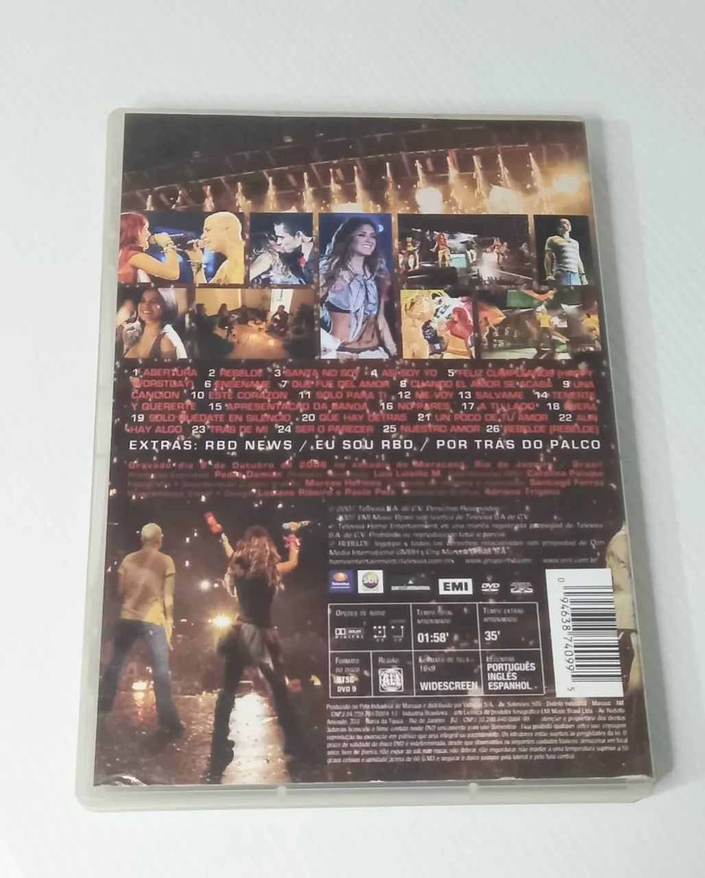 Dvd RBD Luve In Rio - Foto 3