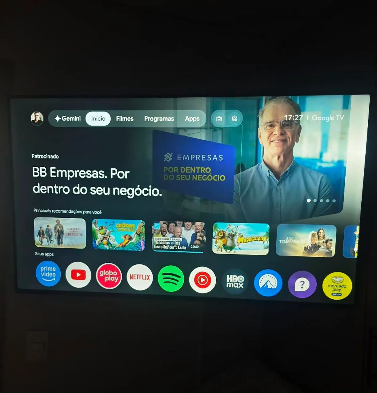 Tv Phillips 58 polegadas Ambilight - Foto 2
