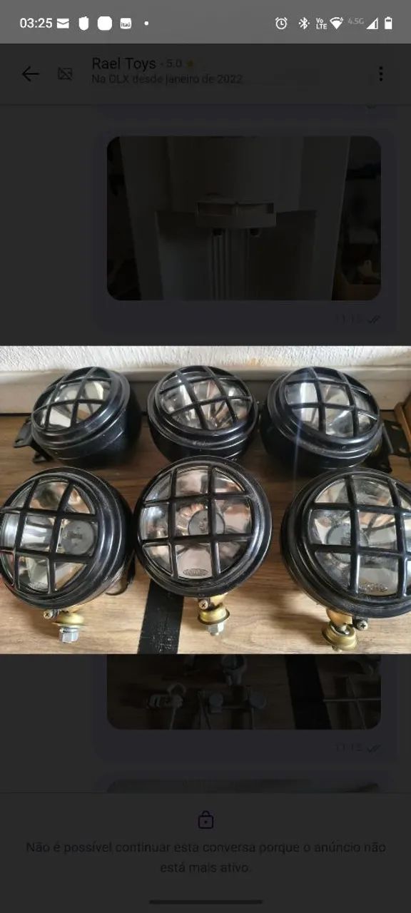 Farol auxiliar para caminhonete 