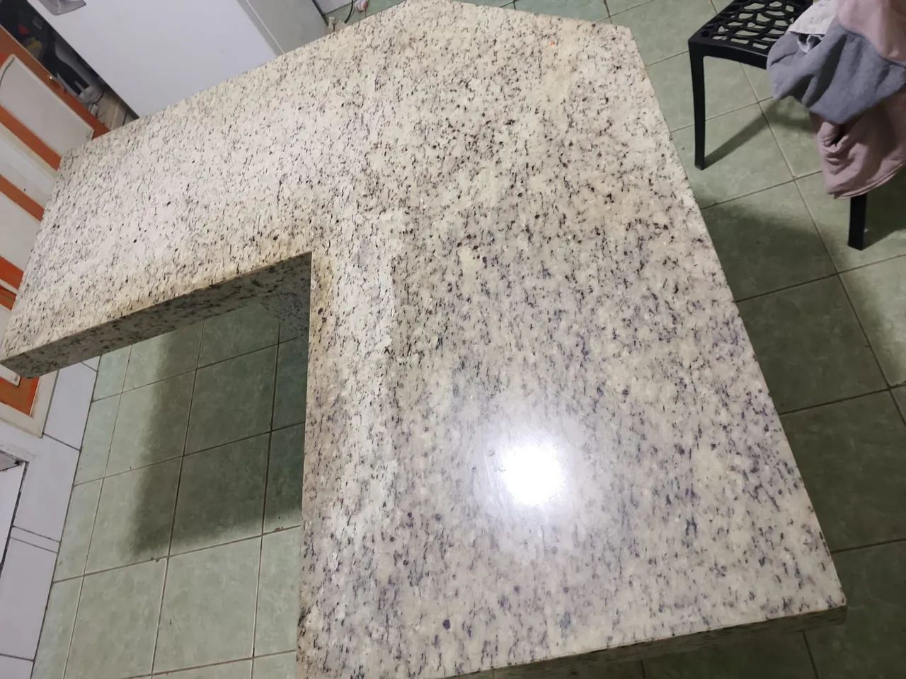 Mesa e pés  em granito - Foto 2