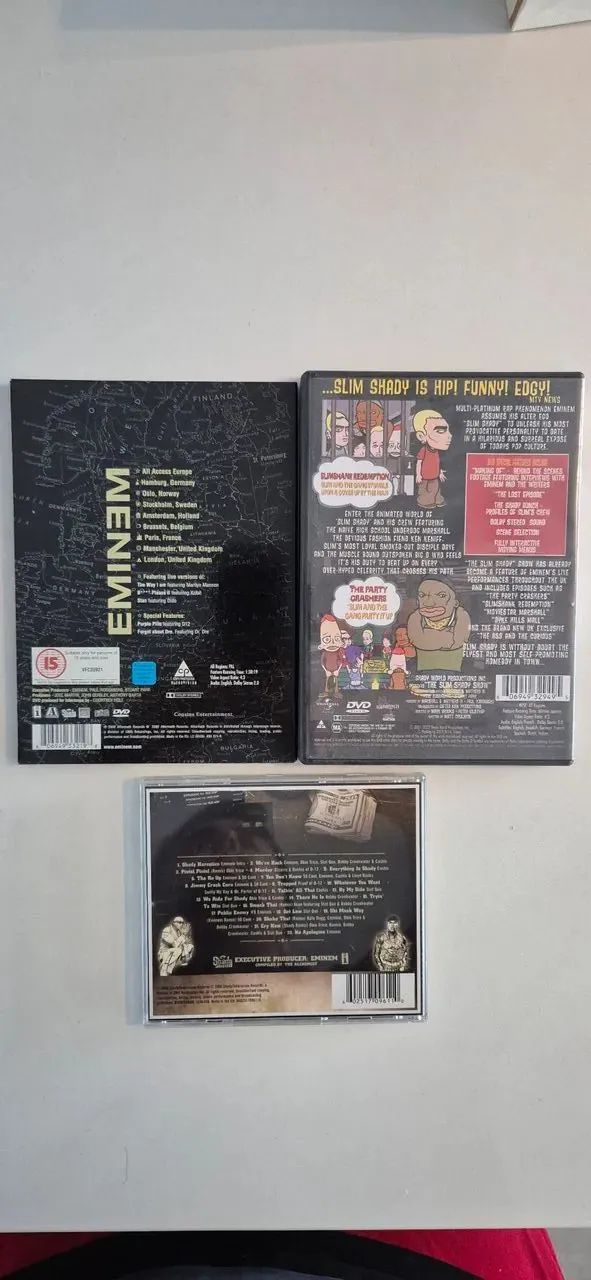 Kit Eminem 2 Dvds e 1 cd  - Foto 3