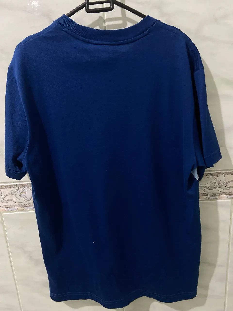 Camiseta Lacoste Azul - Nova  - Foto 2