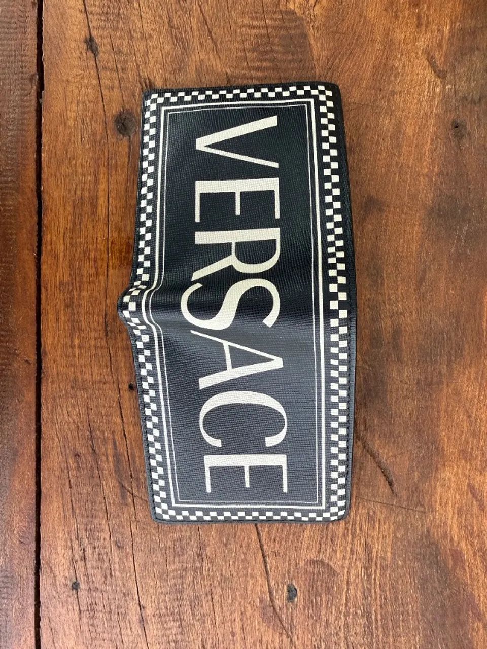 Carteira Versace Box Logo Original - Com Caixa e Dust Bag - Foto 2