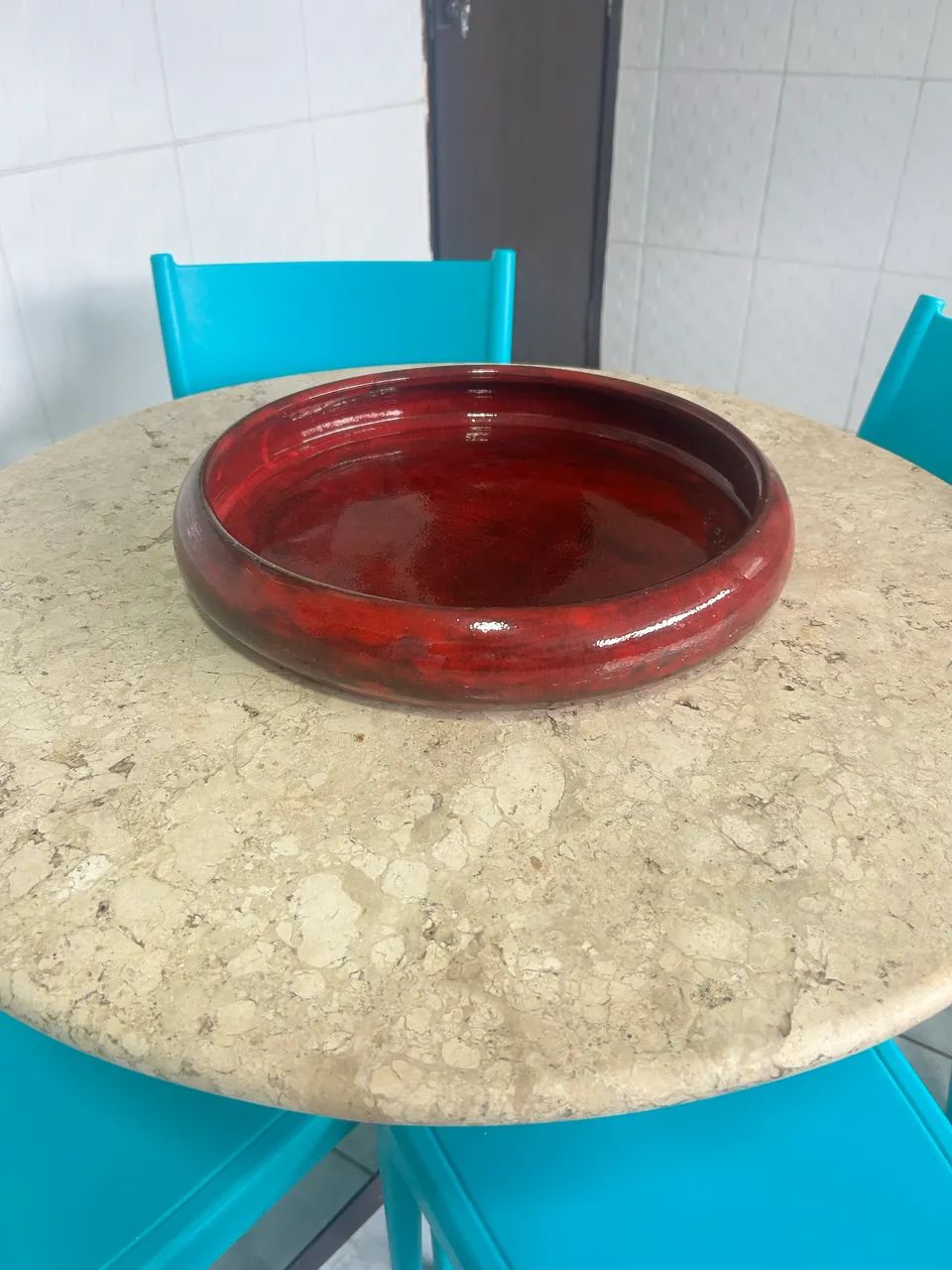Centro de mesa vermelho - Foto 3