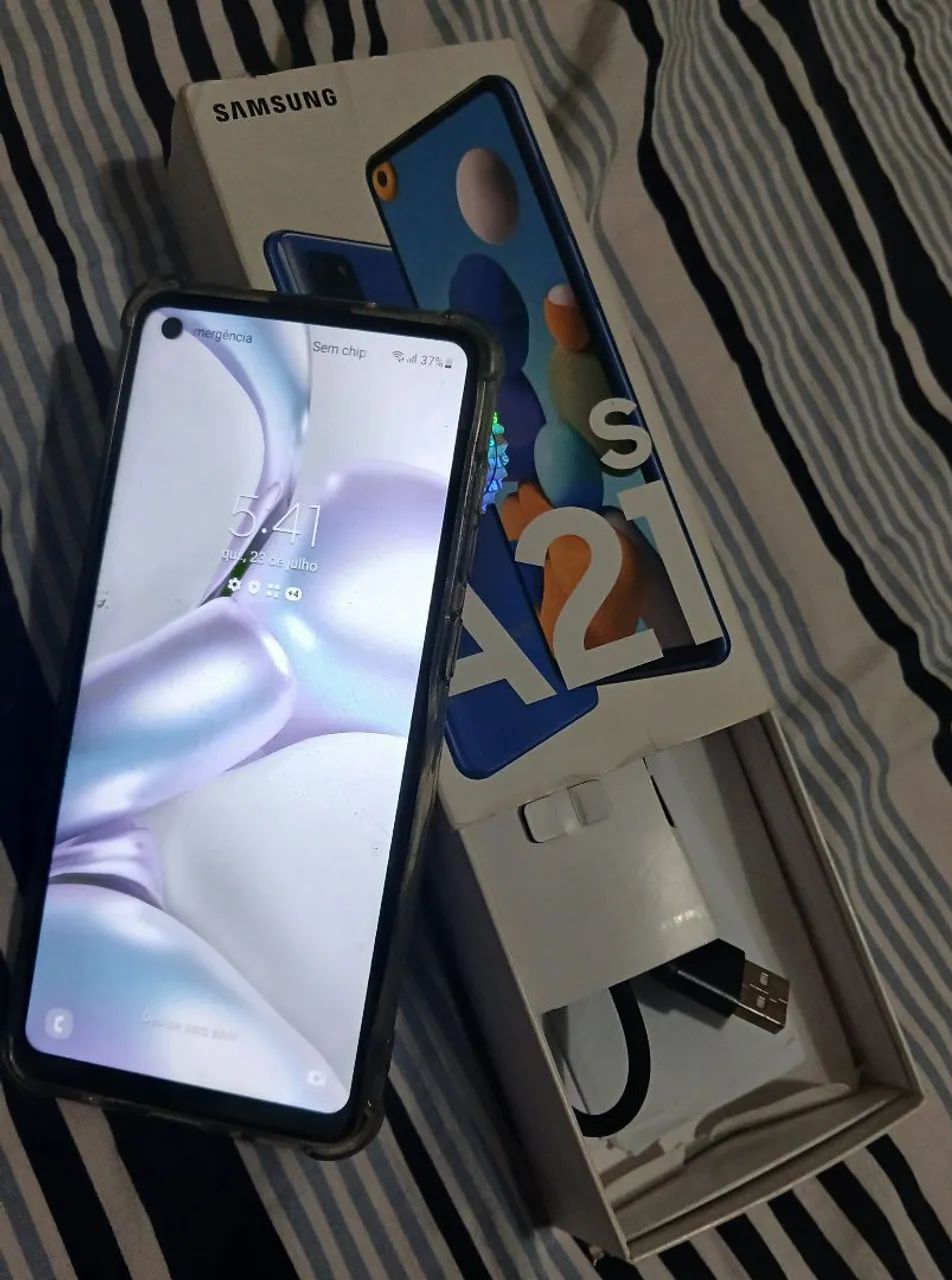 Celular Samsung A21s usado Bom - Foto 2