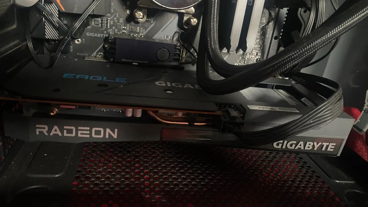 RX 6600 8gb semi novo - Foto 3