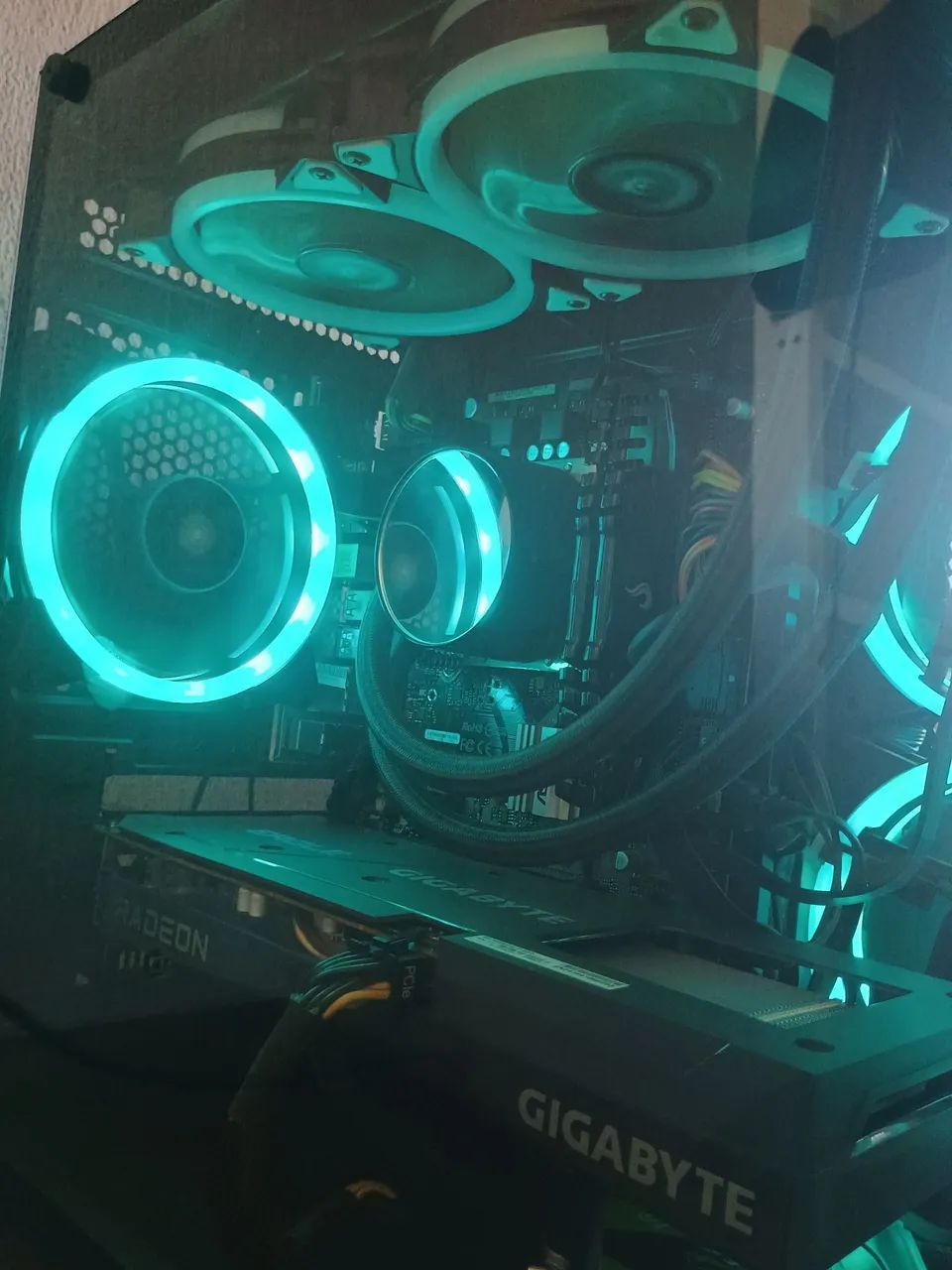 Pc gamer com placa de vídeo