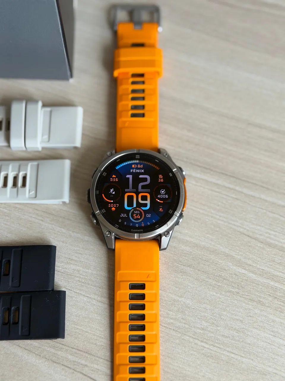 Garmin Fênix 8 Safira 47mm - Foto 3