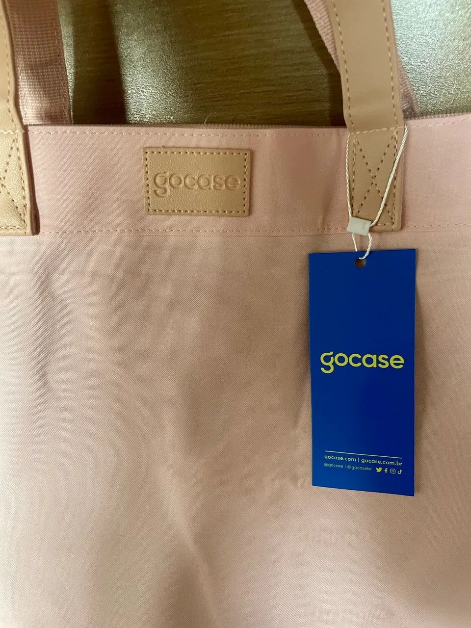 Bolsa Gocase - Tote Daily - Clear Rosa - Foto 4
