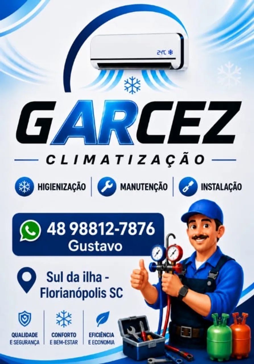 Serviços em ar condicionado Sul da ilha 