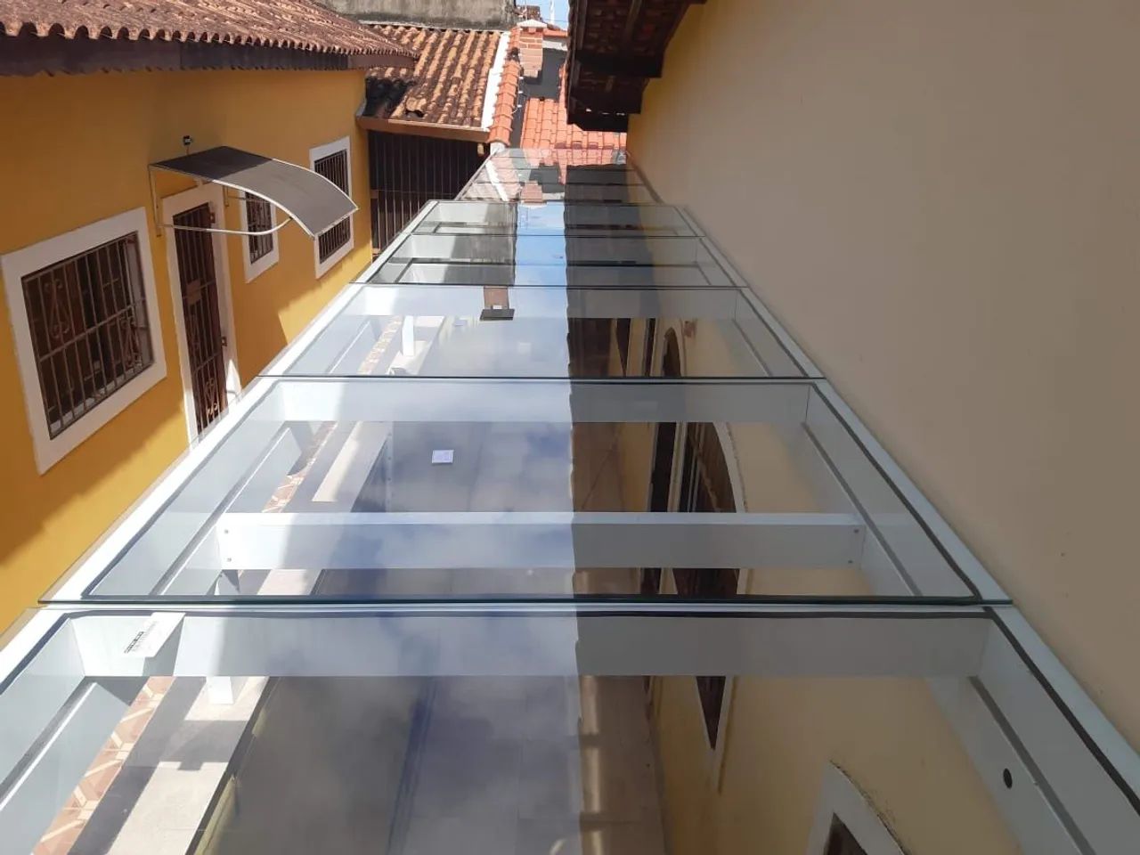 Cobertura  de vidro