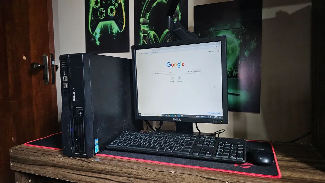 Pc completo i5, 8gb ram, ssd 120gb, monitor 17polegadas