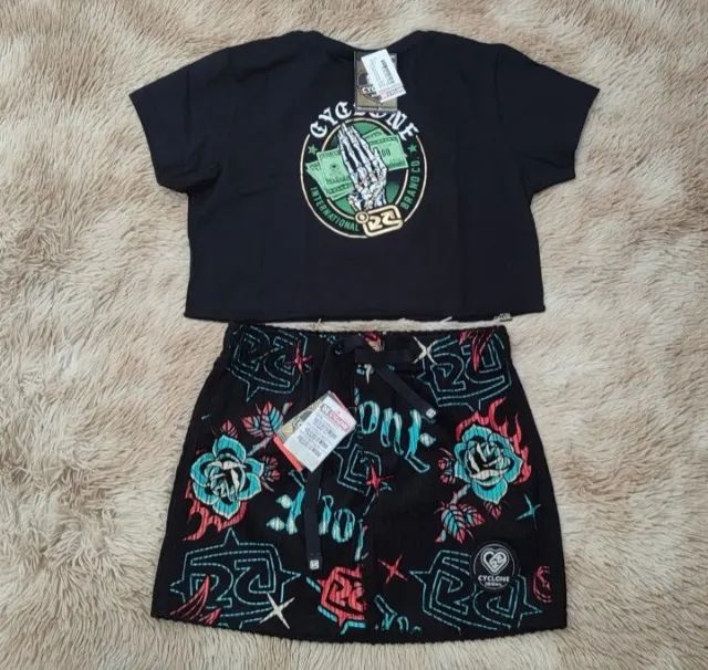 Conjunto Feminino da Cyclone 