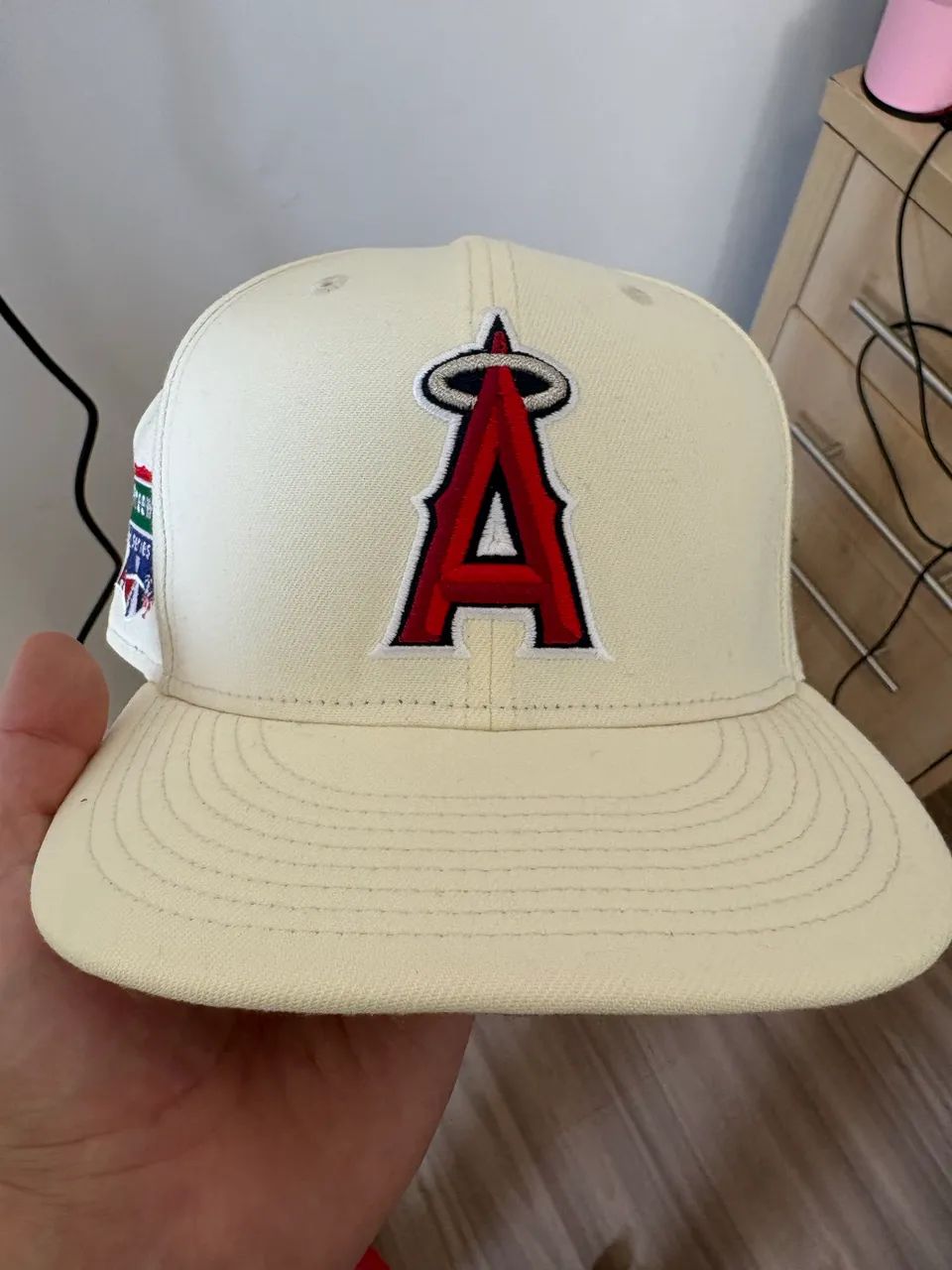 Boné New Era Angels OFF WHITE