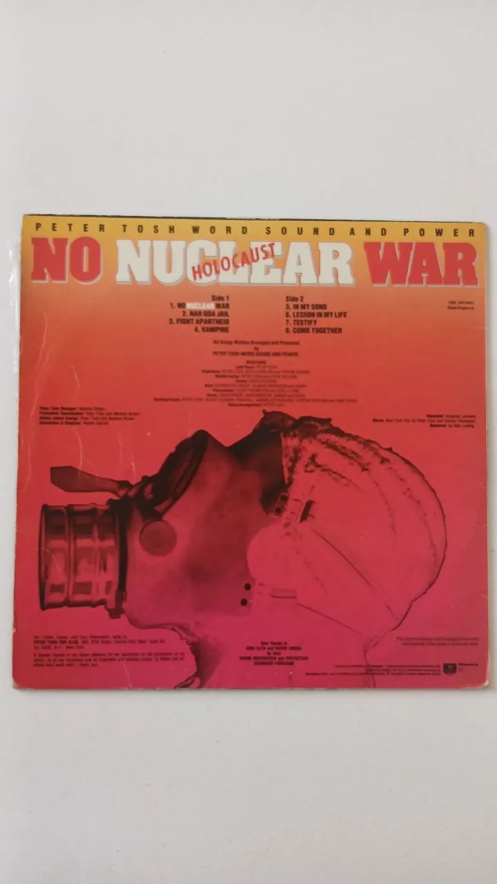 Preço lp Peter Tosh no nuclear War holocaust usado - Foto 2
