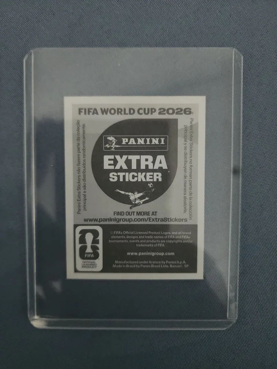 Figurinha Extra Sticker Kylian Mbappé - Foto 2