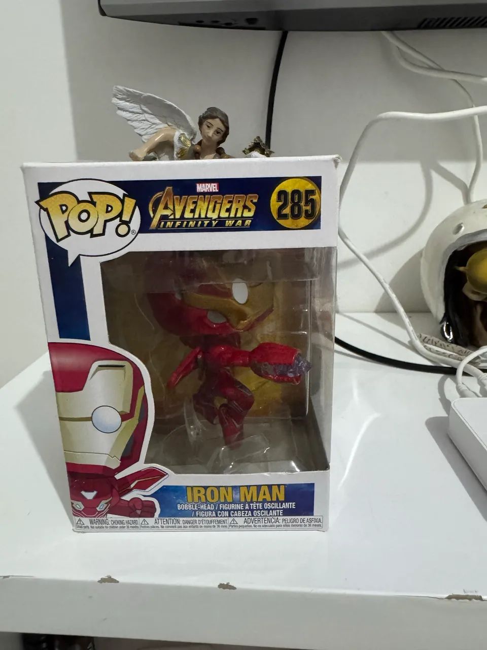 Boneco de vinil Funko POP Marvel Avengers Infinity War Iron Man