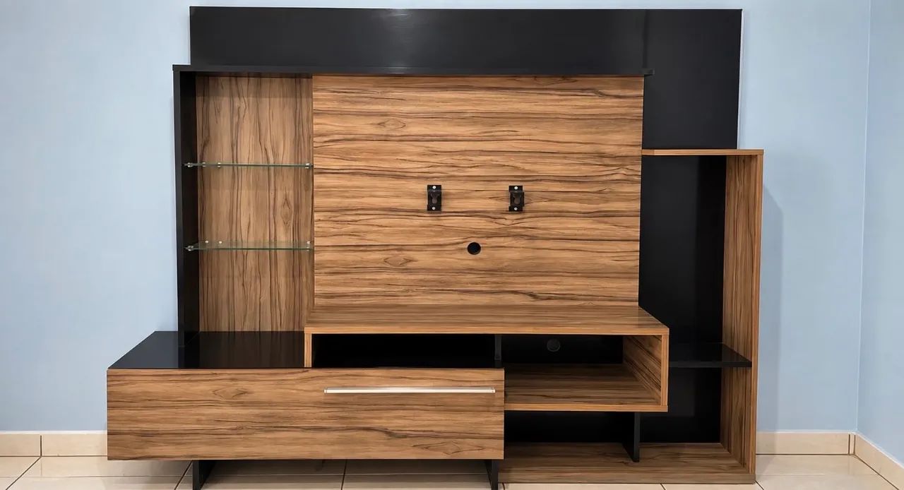 Rack/Home com Painel para TV - R$ 850 - Foto 3