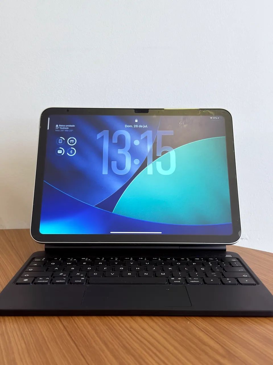 IPAD 10 64GB (SEM CAIXA) - COM CAPA + TECLADO - Foto 3