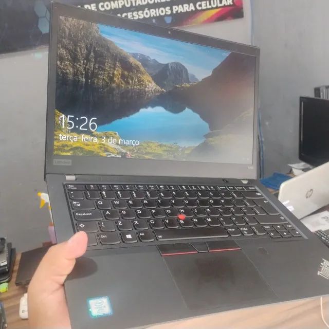 Notebook lenovo thinkpad T490 i5 de oitava (rapido)
